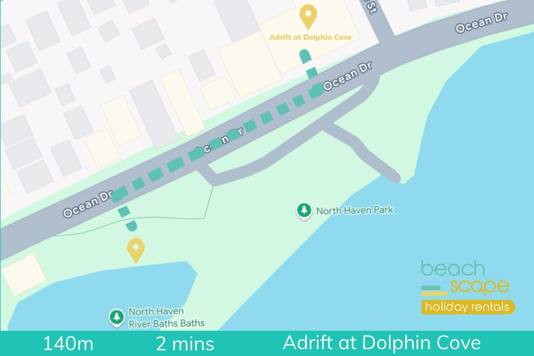 Adrift At Dolphin Cove Apt 5 - Riverfront Modern North Haven Esterno foto